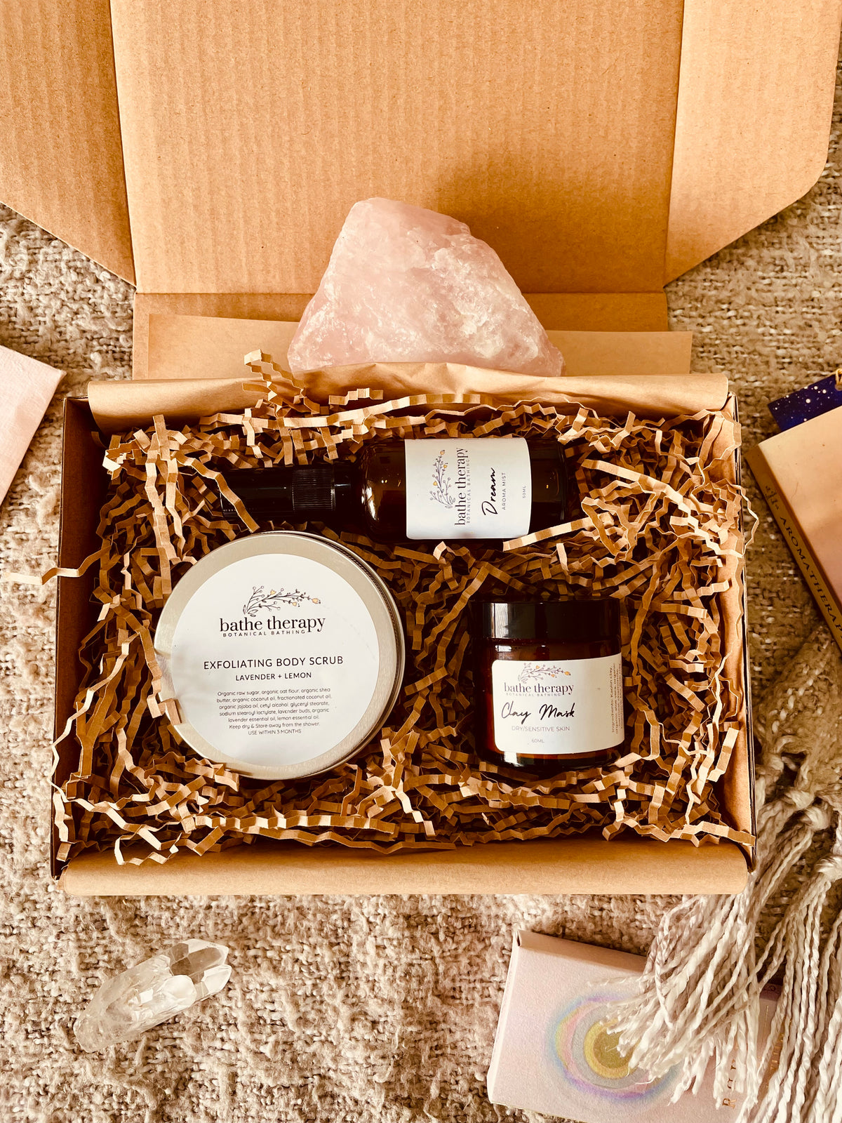 Retreat self care ritual box