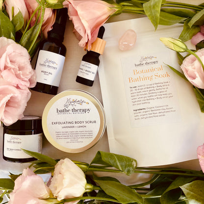 Pregnancy Self Care Gift Box | Natural Bath & Body Set for Mum-to-Be