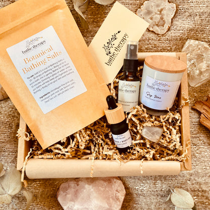 Retreat Self-Care Bath Ritual Box | Mineral Bath Salts