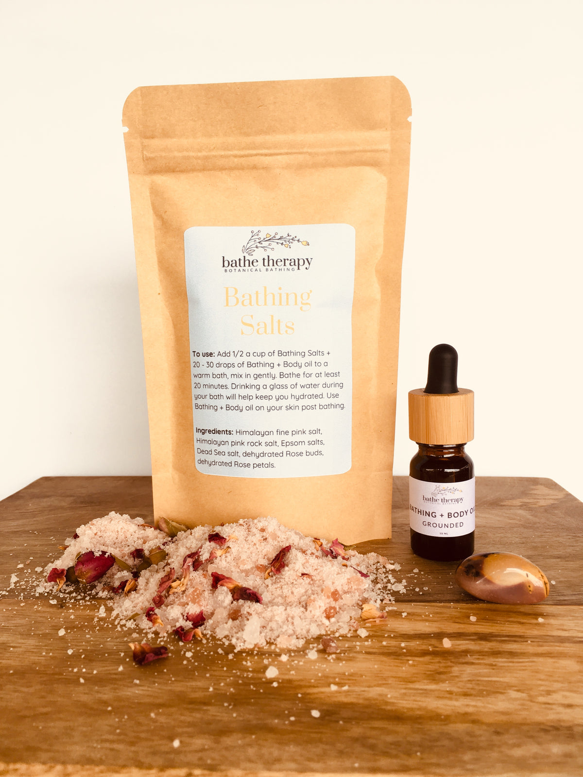 Retreat Self-Care Bath Ritual Box | Mineral Bath Salts