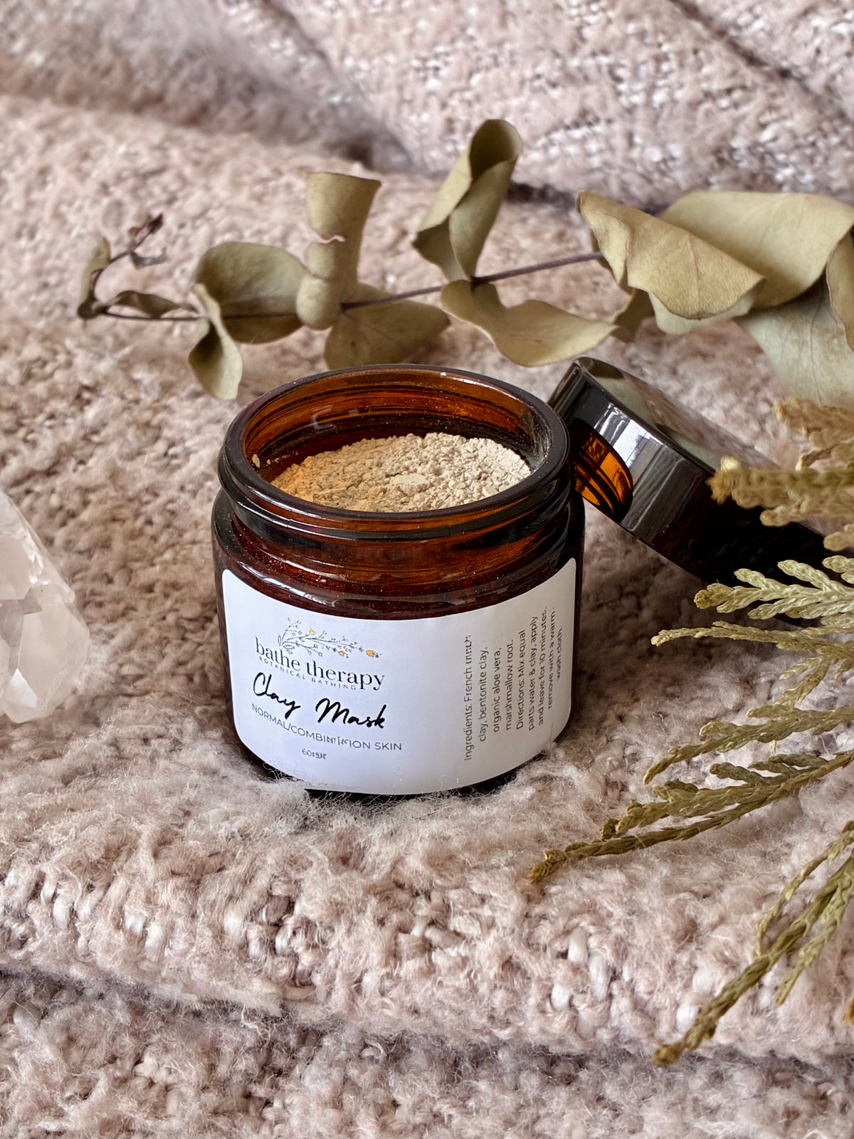Normal combination clay face mask