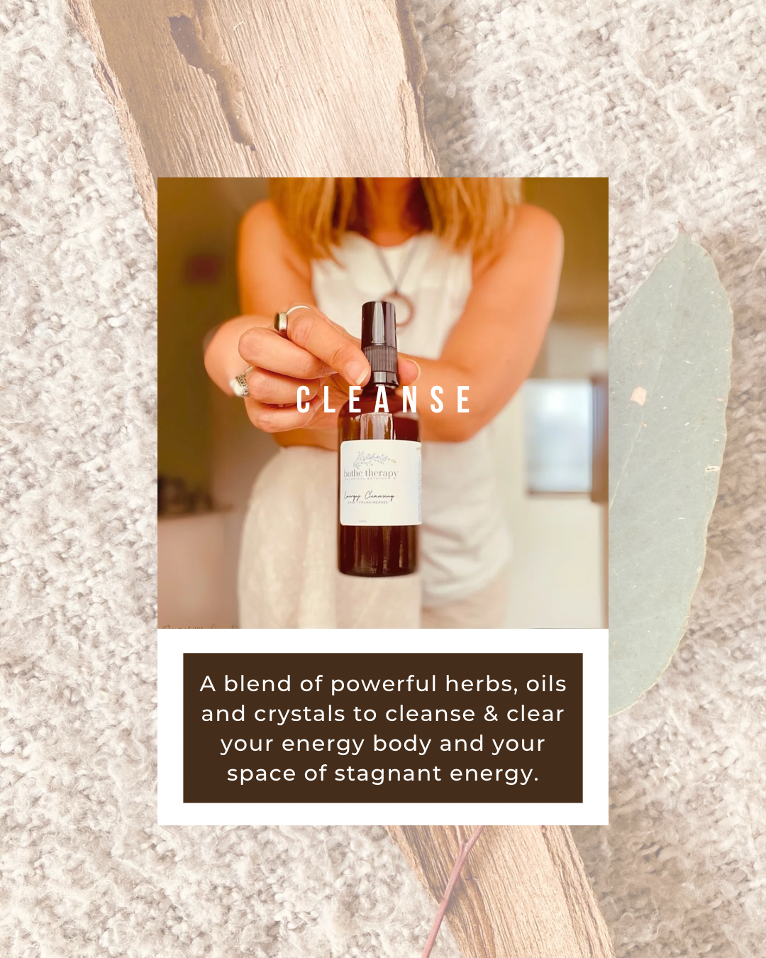 Energy Cleansing mist