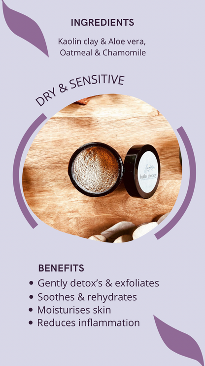 Earth Minerals Clay Masks|| 4 skin types